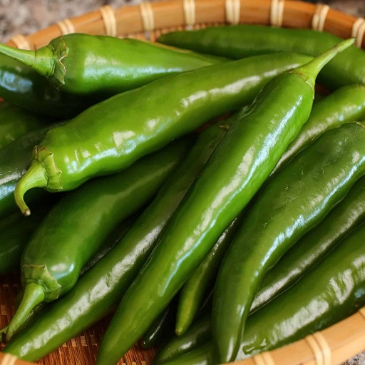 Organic Green Chili Pepper